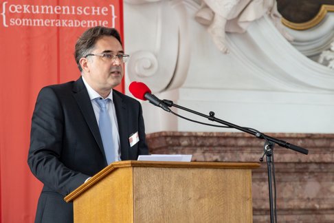 Univ.-Prof. Dr. Philipp David. Foto: Diözese Linz/Kraml. Vortragender Univ.-Prof. Dr. Philipp David.