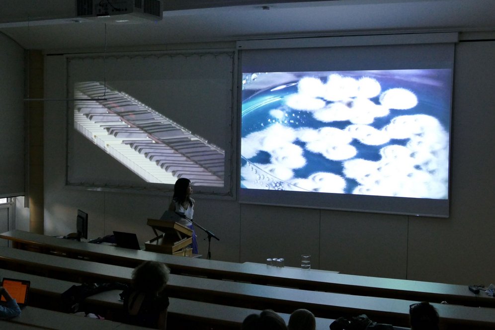 Workshop an der KU Linz im Rahmen des Ars Electronica Festivals.