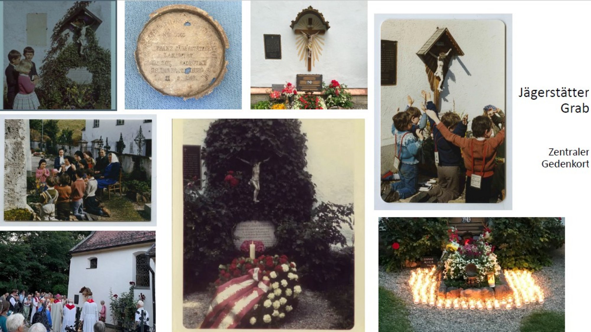 Grab als zentraler Gedenkort