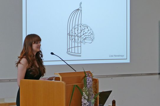 Lisa Henetmayr (Gymnasium und ORG Dachsberg) ist Preisträgerin im Fachbereich Philosophie.