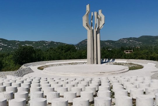 Svetlana Kana Radevic, Memorial to the Fallen of the Ljesanska Nahija Region in Barutana, (1974-75), Podgorica 2021.