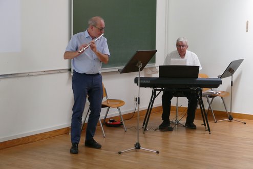 Schlussvorlesung und Festschriftüberreichung anlässlich der Emeritierung von Univ.-Prof. Dr. Franz Gruber. Foto: Hermine Eder.