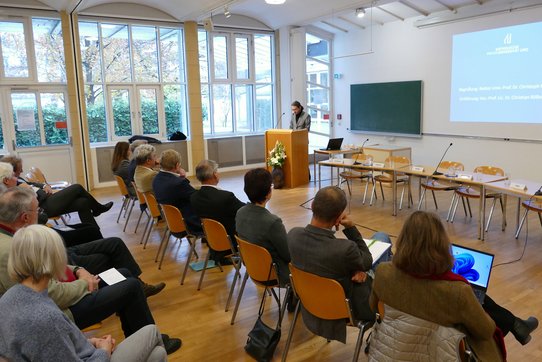 Begrüßung und Einführung beim Dies Academicus an der KU Linz. 