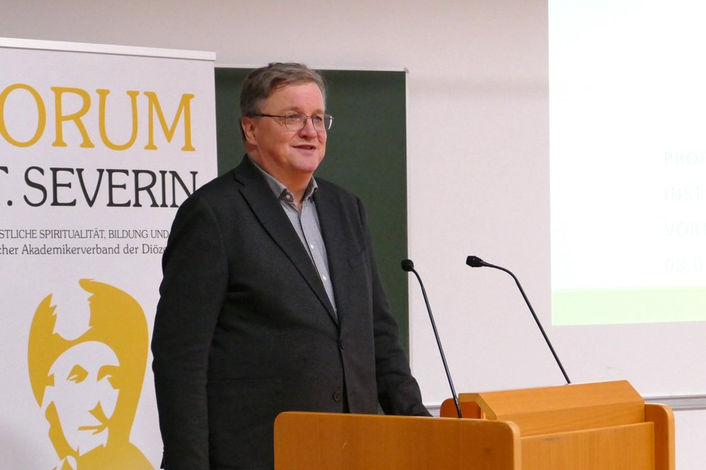 Dr. Paul Grünbacher, Vorsitzender des Forum St. Severin.