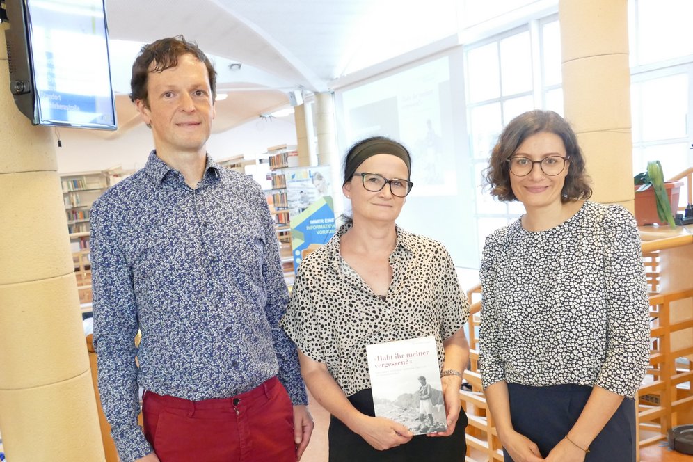 Buchpräsentation an der KU Linz.