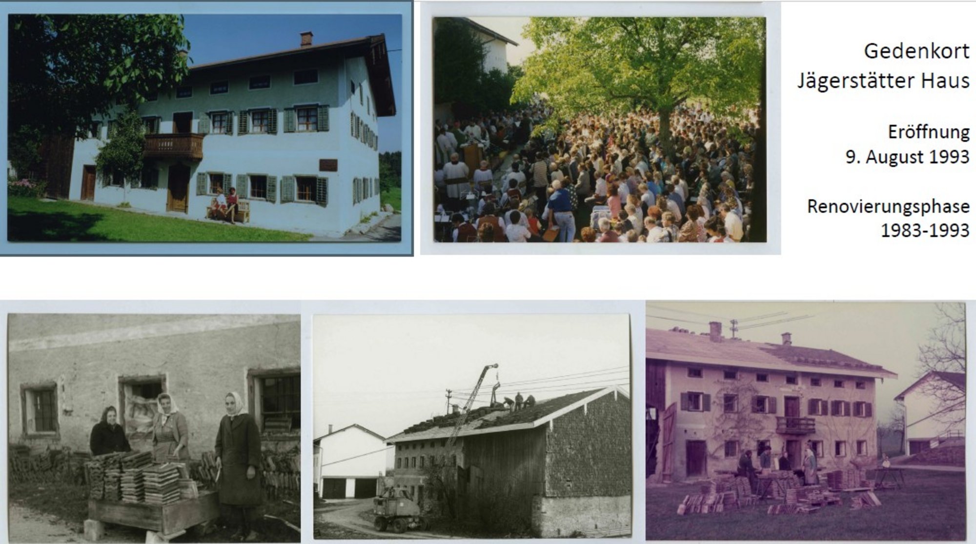 Jägerstätter Haus als Erinnerungsort