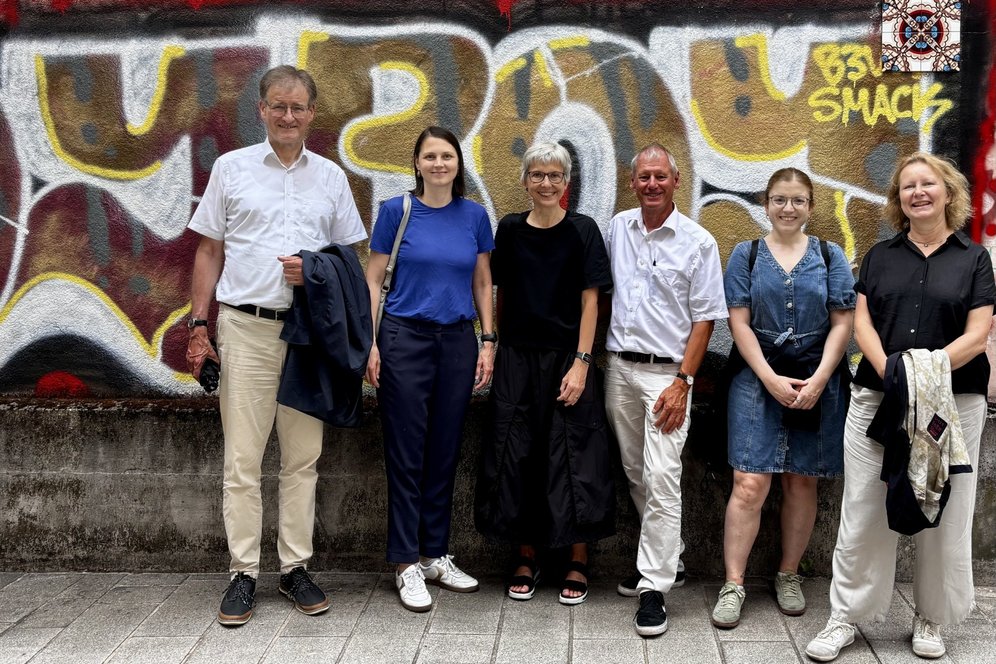 Treffen der ThPQ-Redaktion mit dem Pustet Verlag. Foto: Ilaria Hoppe. Gruppenbild beim Redaktions- und Verlagstreffen ThPQ.