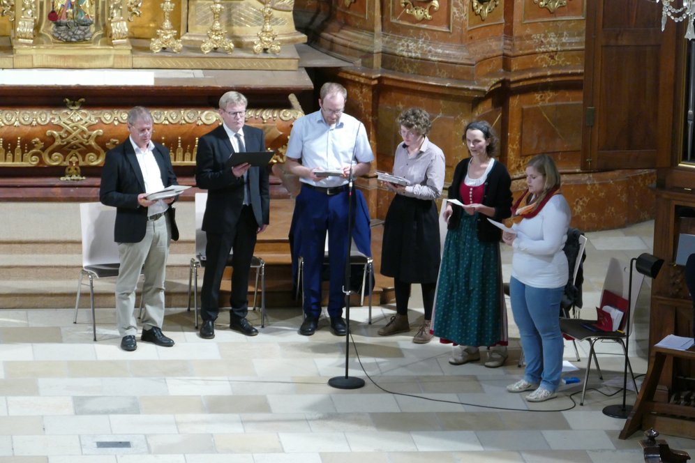 Eröffnungsgottesdienst in der Ursulinenkirche. © KU Linz/Hermine Eder Eröffnungsgottesdienst in der Ursulinenkirche.