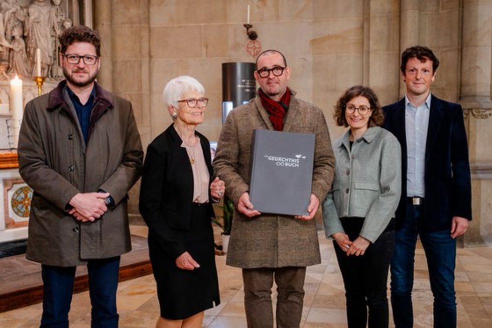 Projektteam des Gedächtnisbuches. / © Diözese Linz - Kienberger.