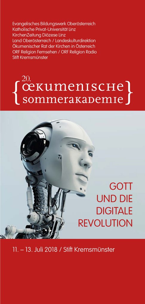20. Ökumenische Sommerakademie. Titelseite Folder. 20. Ökumenische Sommerakademie. Titelseite Folder.