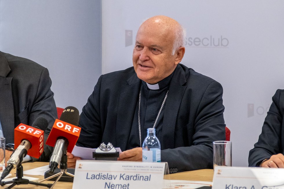 Porträtfoto von Kardinal Dr. Ladislav Nemet SVD.