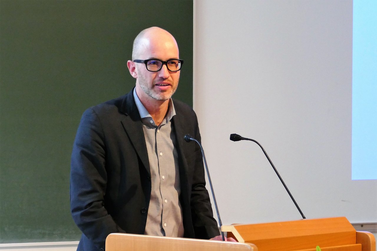 Ass.-Prof. Dr. Lukas Kaelin, Institut für Praktische Philosophie/Ethik der KU Linz.