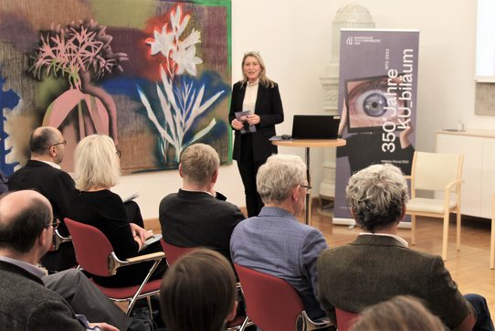Vortrags- und Diskussionsveranstaltung im Rahmen des Jubiläums "350 Jahre KU Linz". © KU Linz/Eder.