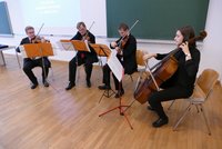 Musikalische Umrahmung der Feier durch das Kepler Quartett.