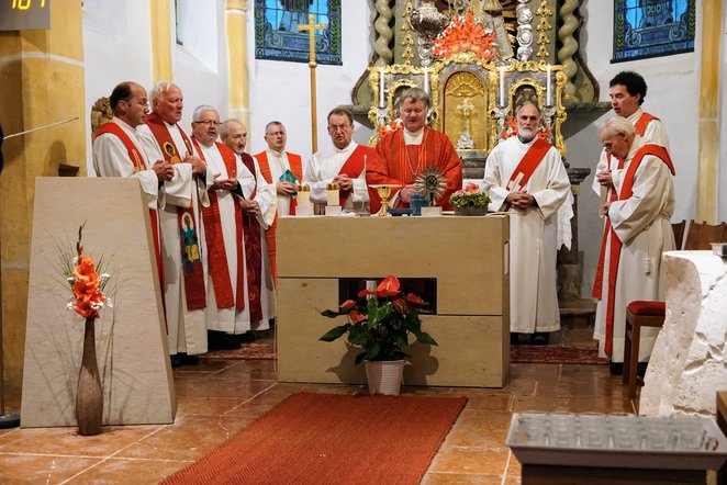 Gottesdienst Pfarrkirche St. Radegund © Pilgram