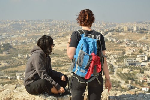 Blick über Jerusalem.