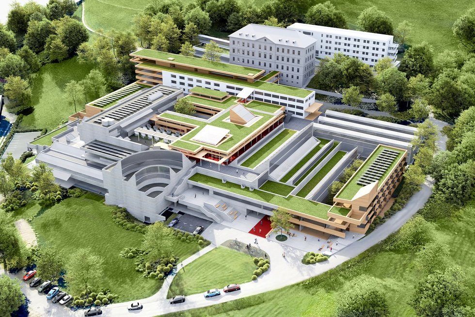 Campus7 für Bildung, Wissenschaft und Soziales / © Atelier Thomas Pucher.