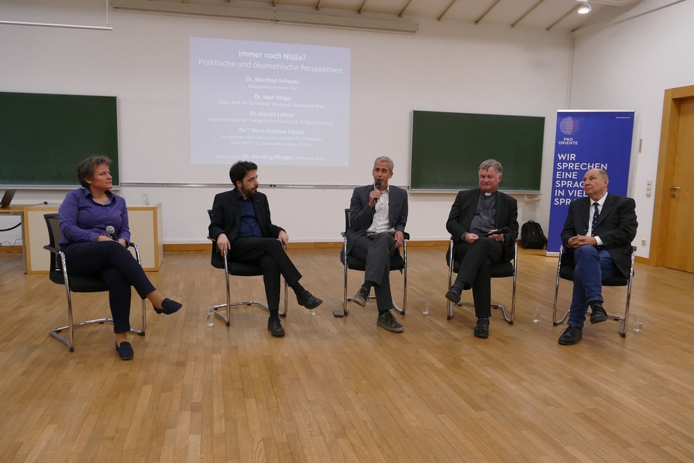 Tagung an der KU Linz: Das Erbe von Nizäa. Foto: KU Linz/Hermine Eder.