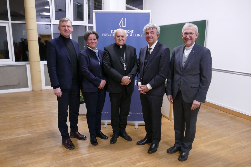 Gruppenbild Festredner und Redner:innen der Thomas-Akademie.