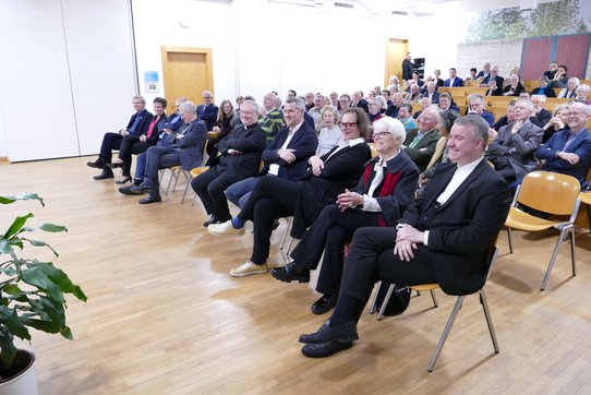 Blick in den Hörsaal: Begeistertes Publikum bei der Thomas-Akademie 2024.