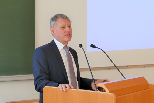 Univ.-Prof. Dr. Franz Gruber, Rektor der Katholischen Privat-Universität Linz.