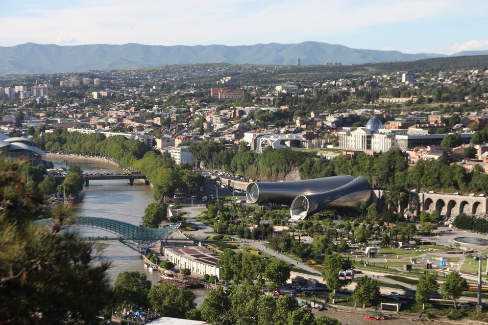 Kooperation mit der Tbilisi State Academy in Georgien.