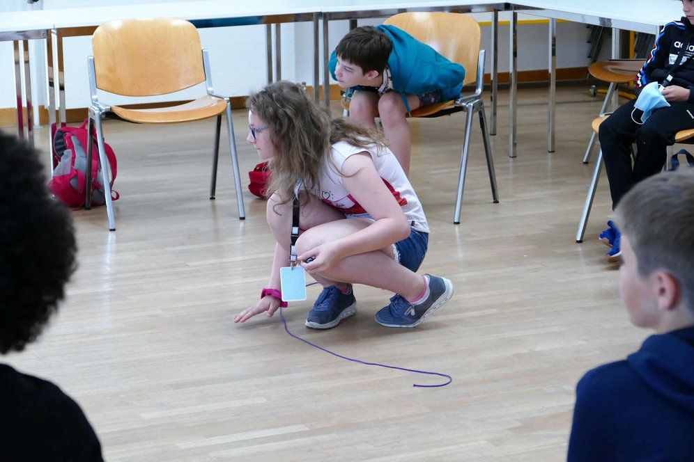 Mittelalterliches Murmelspiel. © KU Linz/Eder.