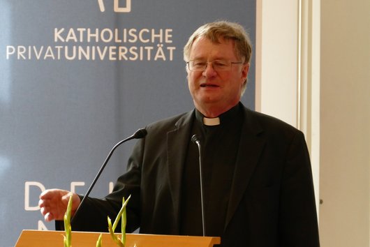 Magnus Cancellarius Bischof Dr. Manfred Scheuer. (c) KU Linz/Eder