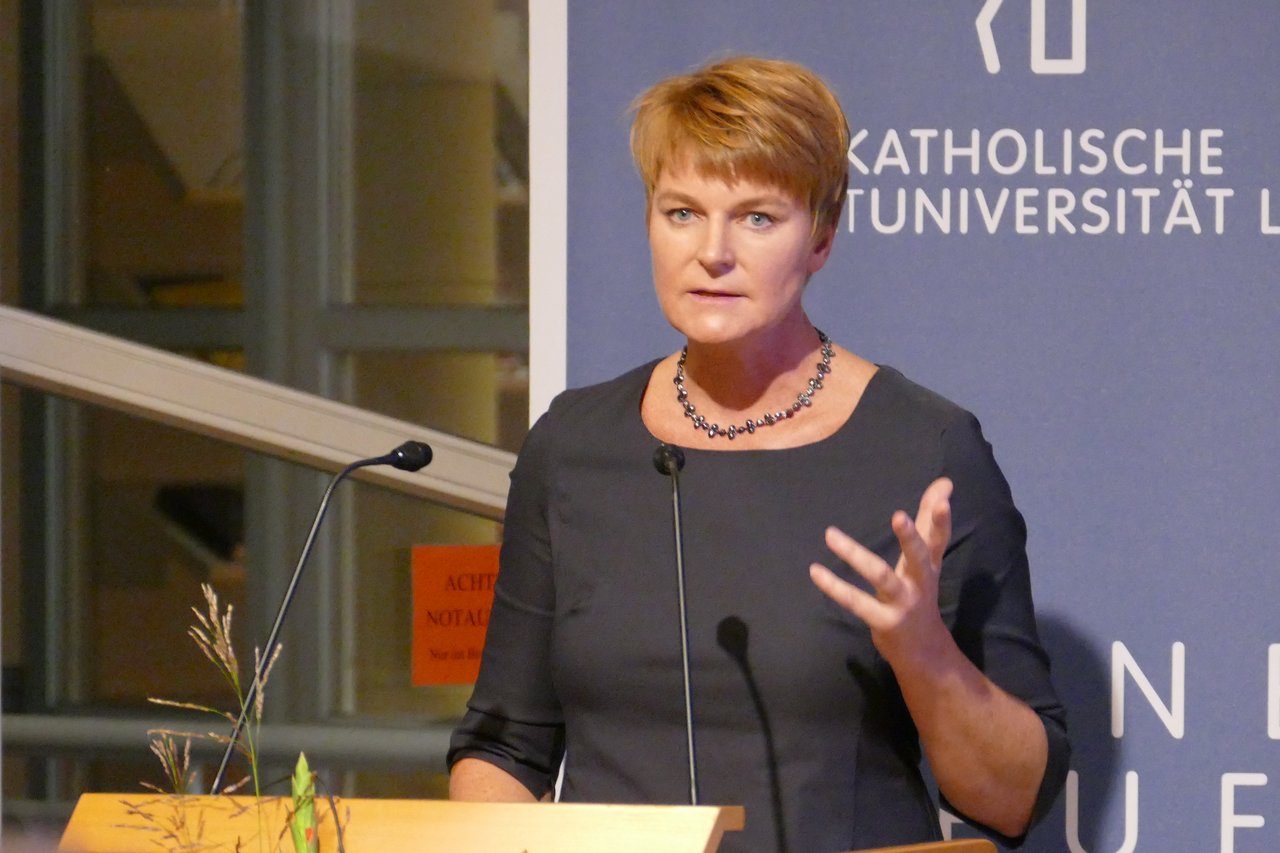 Univ.-Prof. Dr. Ines Weber, Professorin für Kirchengeschichte. (c) KU Linz/Eder