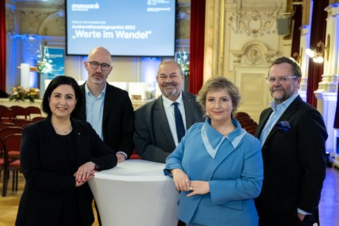 Aschermittwochsgespräch 2023. Fotocredit: Sparkasse OÖ. Aschermittwochsgespräch 2023.