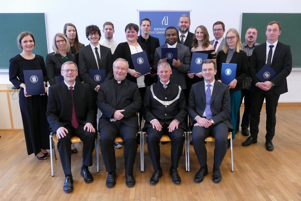 Verleihung akademischer Grade an der KU Linz. 