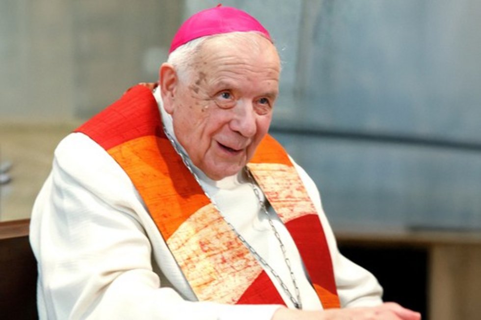 © Diözese Linz / Hermann Wakolbinger Bischof em. Maximilian Aichern OSB.