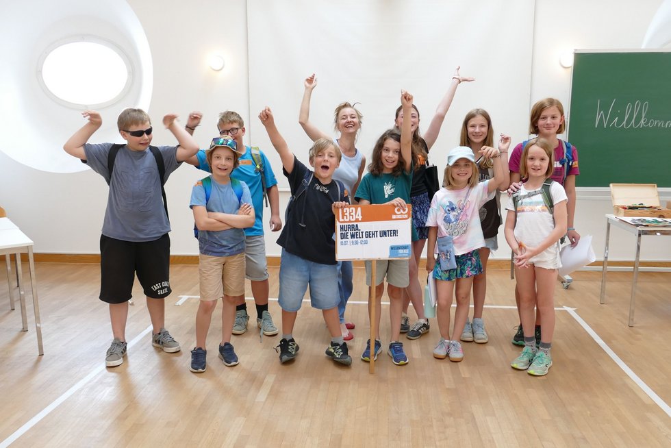 Gruppenbild KinderUni 2026.