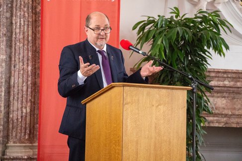 Der Superintendent der Evangelischen Kirche A. B. in Oberösterreich Dr. Gerold Lehner.
