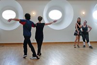 Schwungvoller Paartanz.