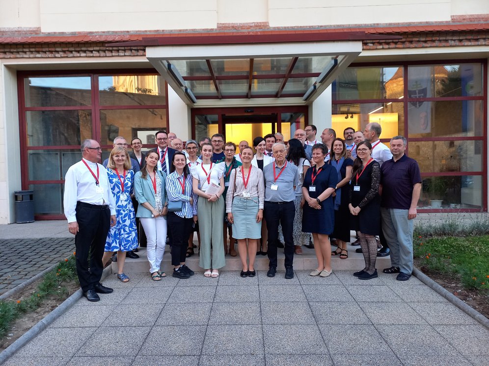 Gruppenbild mit Csiszar und Zulehner