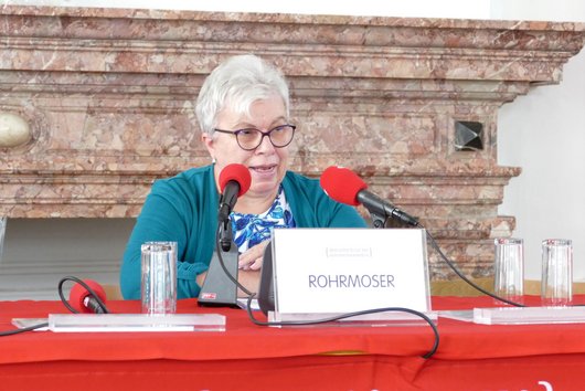 Dir. Gerti Rohrmoser, Direktorin der Evangelischen Frauenarbeit in Österreich, Wien.