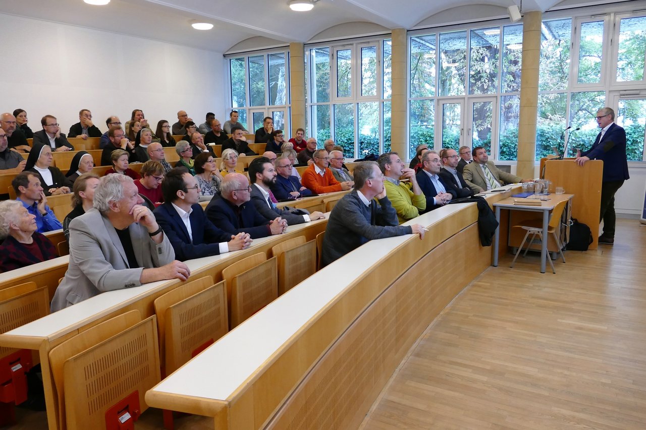 Symposium an der KU Linz: Neuer Raum im Neuen Dom. (c) KU Linz/Eder