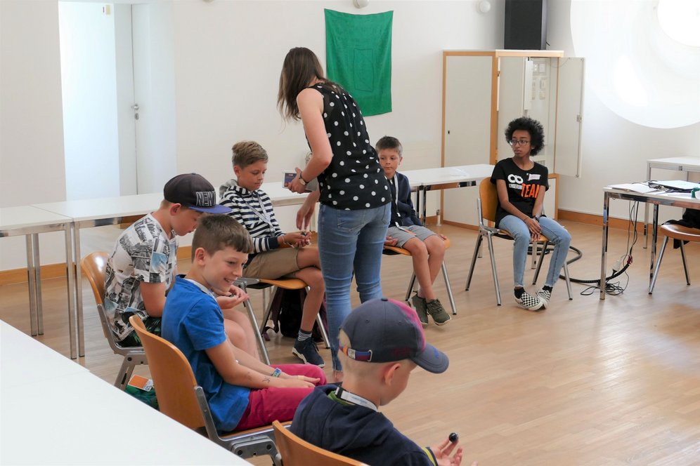 An insgesamt Standorten in Oberösterreich findet die KinderUni statt. © KU Linz/Eder.