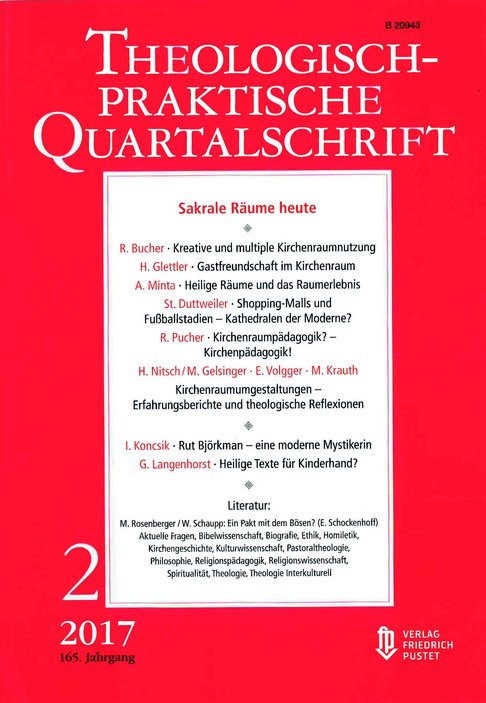 ThPQ 2/2017: Sakrale Räume heute.