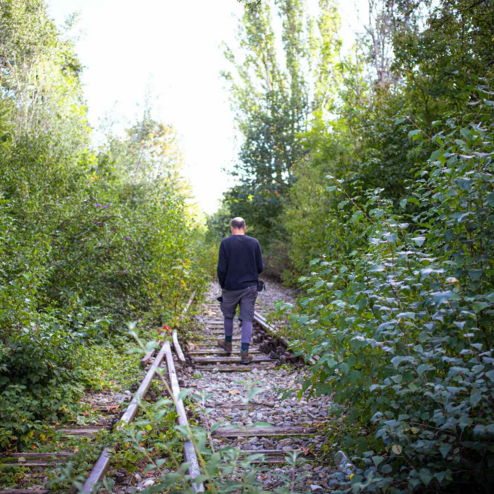 Dr. Javier Abarca (Madrid) in der Natur.