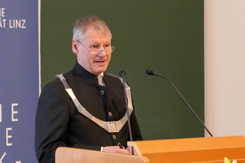 Rektor Univ.-Prof. Dr. Franz Gruber.