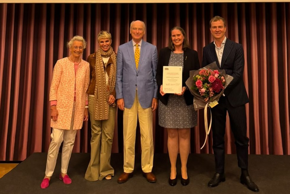 Verleihung des Margret-Stuffmann-Preises an Univ.-Prof. Dr. Elisabeth Fritz. Gruppenbild