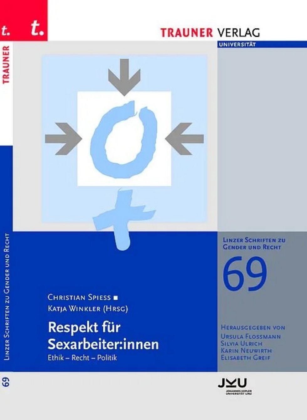 Buchumschlag der Publikation "Respekt für Sexarbeiter:innen".