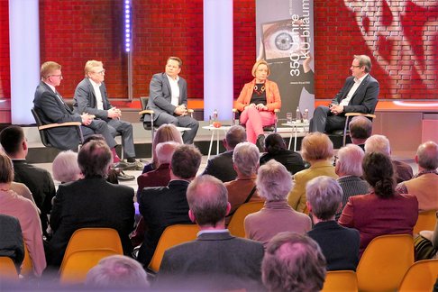 Podiumsdiskussion im ORF Landesstudio Oberösterreich: Zur Zukunft des Wissens. Der Beitrag der Universitäten.